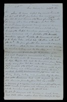 view Letters from Hall to Sir James McGrigor, the Director General, Army Medical Services, reporting on military operations and the health of the troops