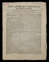 view The Literary Chronicle and Weekly Review, 29 Sept 1821, containing a review of Assistant Surgeon John Davy's An account of the Interior of Ceylon and of its inhabitants. With travels in that island