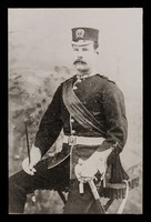 view Photographs of portraits and newspaper cuttings re George Pringle Robertson, Bandmaster to the RAMC