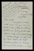 view Letters from Edmund P. Hewitt, with the RAMC in South Africa, to his brother, Jack Hewitt, Indian Public Works Department