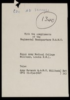 view Photocopies of letters and photographs of Sir David Bruce