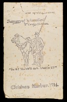 view Duplicated "Summary of information", 2nd Cavalry Division news-sheet, Christmas 1914, including an account of the Division's activities, Aug-Dec 1914, in France