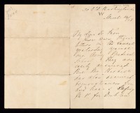 view Letter from Florence Nightingale to Dr. Farr, organising support for the formation of an Army Medical School