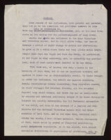 view Typescript, and manuscript notes, of untitled work - "Psychoanalysis and Ethics" or "Morals Politics and Personalities"