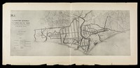 view 2 maps of the lower Tevere Valley, showing the terrain of the districts of Ostia, Isola Sacra and Maccarese, near Rome, in 1880 and (1883?)