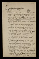 view Photocopy of draft letter, 2 July 1890, from Sir William Aitken, Professor of Pathology, Army Medical School, Netley, forwarding to the Director General, Army Medical Service, the manuscript of part of a new catalogue of the preparations in the museum at Netley