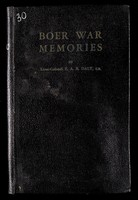 view Boer War memories, by Lieutenant Colonel F.A.B. Daly