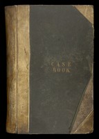 view Case book, male and female patients, 1870-1884