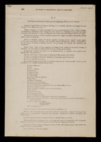 view Photocopy of the suggestions (c.1855) by the Director-General (of the A.M.S.) re a pathological board "to investigate the state of health of the Army in the East", from an appendix to Regimental Medical Histories