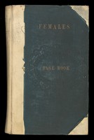 view Case notes, female patients, 1884-1893