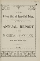 view [Report of the Medical Officer of Health for Acton].