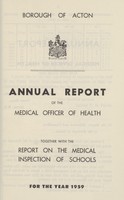 view [Report of the Medical Officer of Health for Acton].