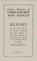 view [Report of the Medical Officer of Health for Chislehurst].