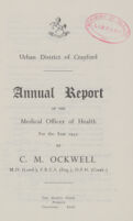 view [Report of the Medical Officer of Health for Crayford].