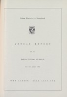 view [Report of the Medical Officer of Health for Crayford].