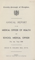 view [Report of the Medical Officer of Health for Croydon].