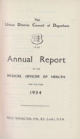 view [Report of the Medical Officer of Health for Dagenham].