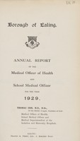 view [Report of the Medical Officer of Health for Ealing].