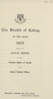 view [Report of the Medical Officer of Health for Ealing].