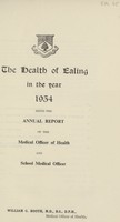 view [Report of the Medical Officer of Health for Ealing].