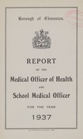 view [Report of the Medical Officer of Health for Edmonton].