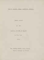 view [Report of the Medical Officer of Health for Friern Barnet].