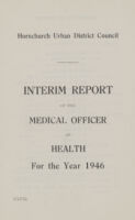 view [Report of the Medical Officer of Health for Hornchurch].