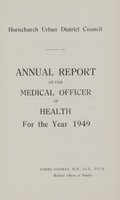 view [Report of the Medical Officer of Health for Hornchurch].