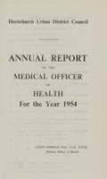 view [Report of the Medical Officer of Health for Hornchurch].