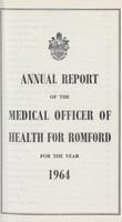 view [Report of the Medical Officer of Health for Romford].