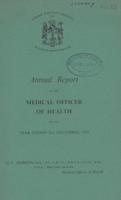 view [Report of the Medical Officer of Health for Ruislip].