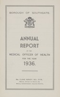 view [Report of the Medical Officer of Health for Southgate].