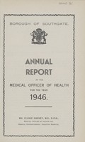 view [Report of the Medical Officer of Health for Southgate].