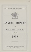 view [Report of the Medical Officer of Health for Southgate].