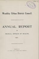 view [Report of the Medical Officer of Health for Wembley].