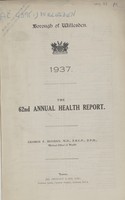 view [Report of the Medical Officer of Health for Willesden].