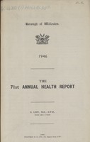 view [Report of the Medical Officer of Health for Willesden].