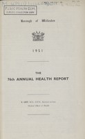 view [Report of the Medical Officer of Health for Willesden].