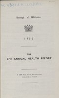 view [Report of the Medical Officer of Health for Willesden].