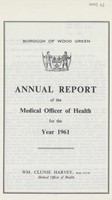 view [Report of the Medical Officer of Health for Wood Green].