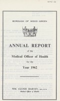 view [Report of the Medical Officer of Health for Wood Green].