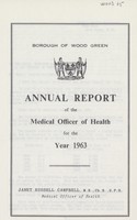 view [Report of the Medical Officer of Health for Wood Green].