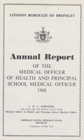 view [Report of the Medical Officer of Health for Bromley].