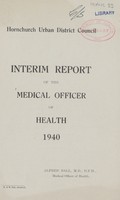 view [Report of the Medical Officer of Health for Hornchurch].