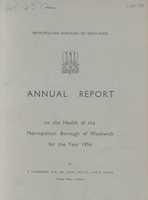 view [Report of the Medical Officer of Health for Woolwich].