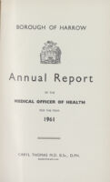 view [Report of the Medical Officer of Health for Harrow].