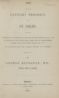 view [Report of the Medical Officer of Health for St. Giles District].