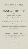 view [Report of the Medical Officer of Health for Ilford].