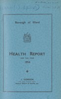 view [Report of the Medical Officer of Health for Ilford].