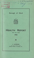 view [Report of the Medical Officer of Health for Ilford].